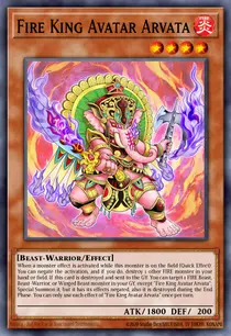 Fire King Avatar Arvata (SR14-EN047)