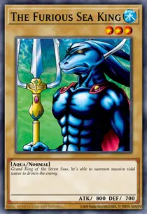 Carta The Furious Sea King, LOB-EN033