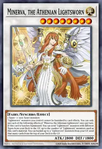 Minerva, the Athenian Lightsworn (MP25-EN069)