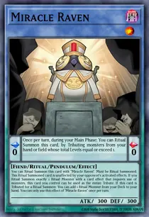 Carta Miracle Raven, OP29-EN007