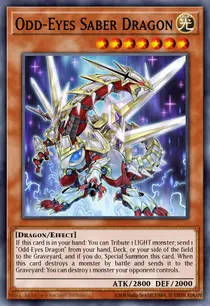 Odd-Eyes Saber Dragon (YS15-ENY00)