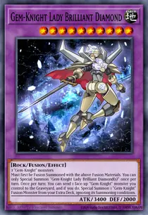 Carta Gem-Knight Lady Brilliant Diamond, BLMM-EN145