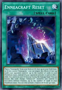 Carta Enneacraft Reset, BLZD-EN065