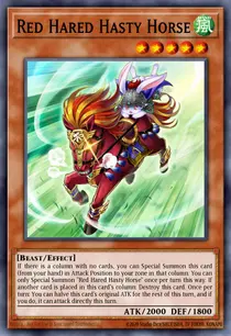 Red Hared Hasty Horse (MP19-EN017)
