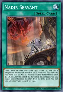 Carta Nadir Servant, RA01-EN062