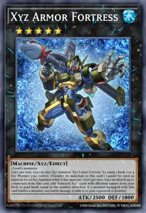 Xyz Armor Fortress (AGOV-EN040)