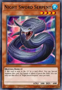 Carta Night Sword Serpent, RA05-EN020