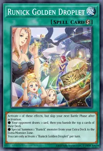 Runick Golden Droplet (MP23-EN247)