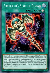 Archfiend's Staff of Despair (BLVO-EN063)
