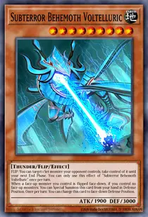Subterror Behemoth Voltelluric (RATE-EN084)
