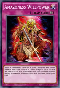 Amazoness Willpower (DREV-EN072)