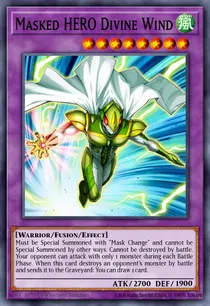 Masked HERO Divine Wind (SDHS-EN043)