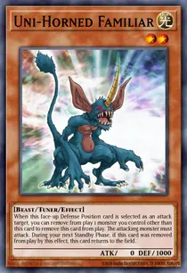 Uni-Horned Familiar (DREV-EN009)