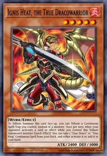 Ignis Heat, the True Dracowarrior (MACR-EN021)