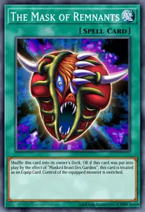 The Mask of Remnants (TAEV-ENSE2)