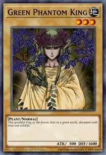 Carta Green Phantom King, LOB-EN034