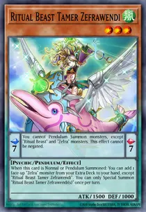 Ritual Beast Tamer Zefrawendi (PEVO-EN049)