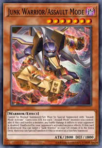 Carta Junk Warrior/Assault Mode, BPRO-EN007