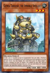 Gizmek Taniguku, the Immobile Intellect (DAMA-EN017)