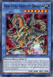 Odd-Eyes Gravity Dragon (LEDD-ENC12)