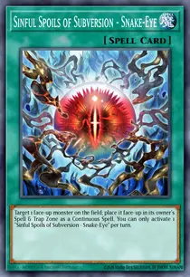 Sinful Spoils of Subversion - Snake-Eye (DUNE-EN060)