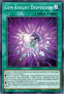 Carta Gem-Knight Dispersion, BLMM-EN023