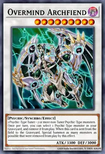 Overmind Archfiend (EXVC-EN044)