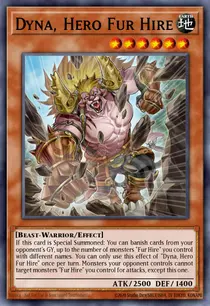 Dyna, Hero Fur Hire (MP19-EN251)