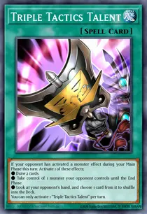 Carta Triple Tactics Talent, RA01-EN063