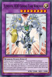 Elemental HERO Shining Flare Wingman (DR04-EN096)