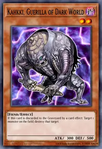 Kahkki, Guerilla of Dark World (SR13-EN013)