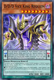 D/D/D Vice King Requiem (GFP2-EN002)