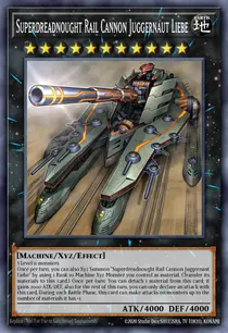 Superdreadnought Rail Cannon Juggernaut Liebe (RA03-EN041)