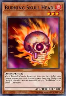 Burning Skull Head (WB01-EN003)