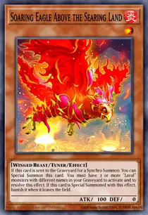 Soaring Eagle Above the Searing Land (DT05-EN023)