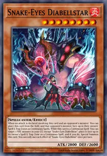 Snake-Eyes Diabellstar (MP25-EN062)