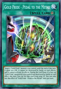 Gold Pride - Pedal to the Metal! (CYAC-EN090)