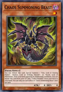 Chaos Summoning Beast (SDSA-EN004)