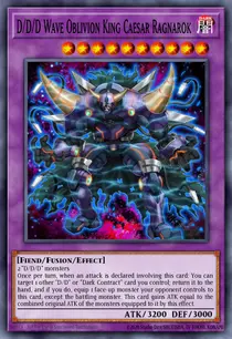 D/D/D Wave Oblivion King Caesar Ragnarok (MP16-EN138)