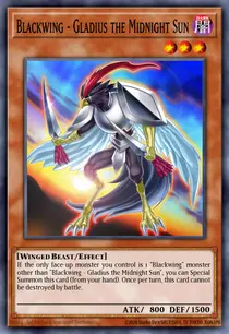 Blackwing - Gladius the Midnight Sun (CBLZ-EN095)