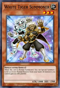 White Tiger Summoner (YS14-EN019)