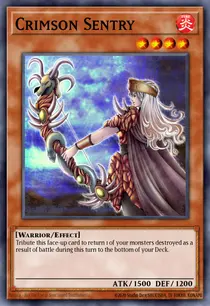 Carta Crimson Sentry, LON-EN033