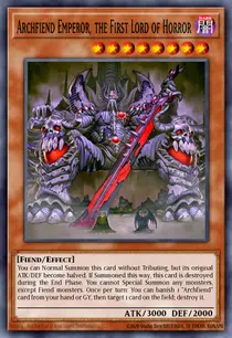 Archfiend Emperor, the First Lord of Horror (MP14-EN084)