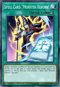 Spell Card "Monster Reborn" (INFO-EN099)