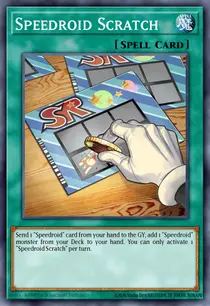 Carta Speedroid Scratch, LAVD-ENS20