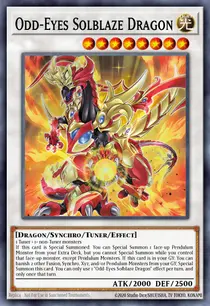 Odd-Eyes Solblaze Dragon (LAVD-ENO26)