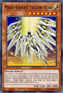 Mekk-Knight Yellow Star (EXFO-EN017)