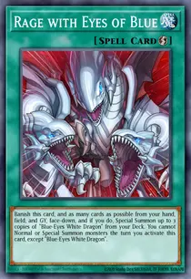 Rage with Eyes of Blue (LED3-EN004)