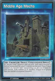 Middle Age Mechs (Skill Card) (SGX1-ENS12)