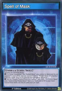 Spell of Mask (Skill Card) (SBCB-ENS08)